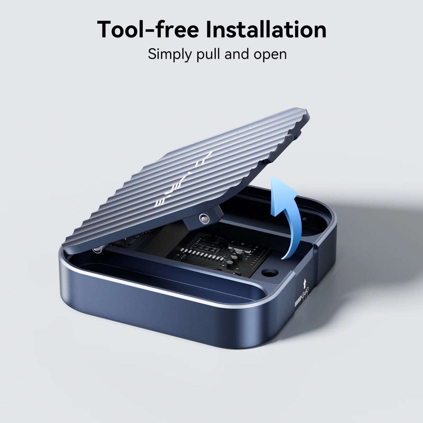 Acaxis USB Type C Magnetic SSD Enclosure SSD Compatible for All iPhone Models