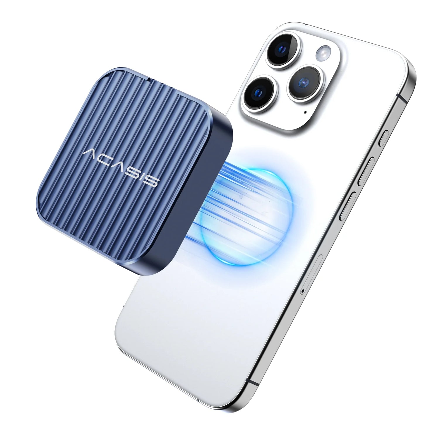 Acaxis USB Type C Magnetic SSD Enclosure SSD Compatible for All iPhone Models