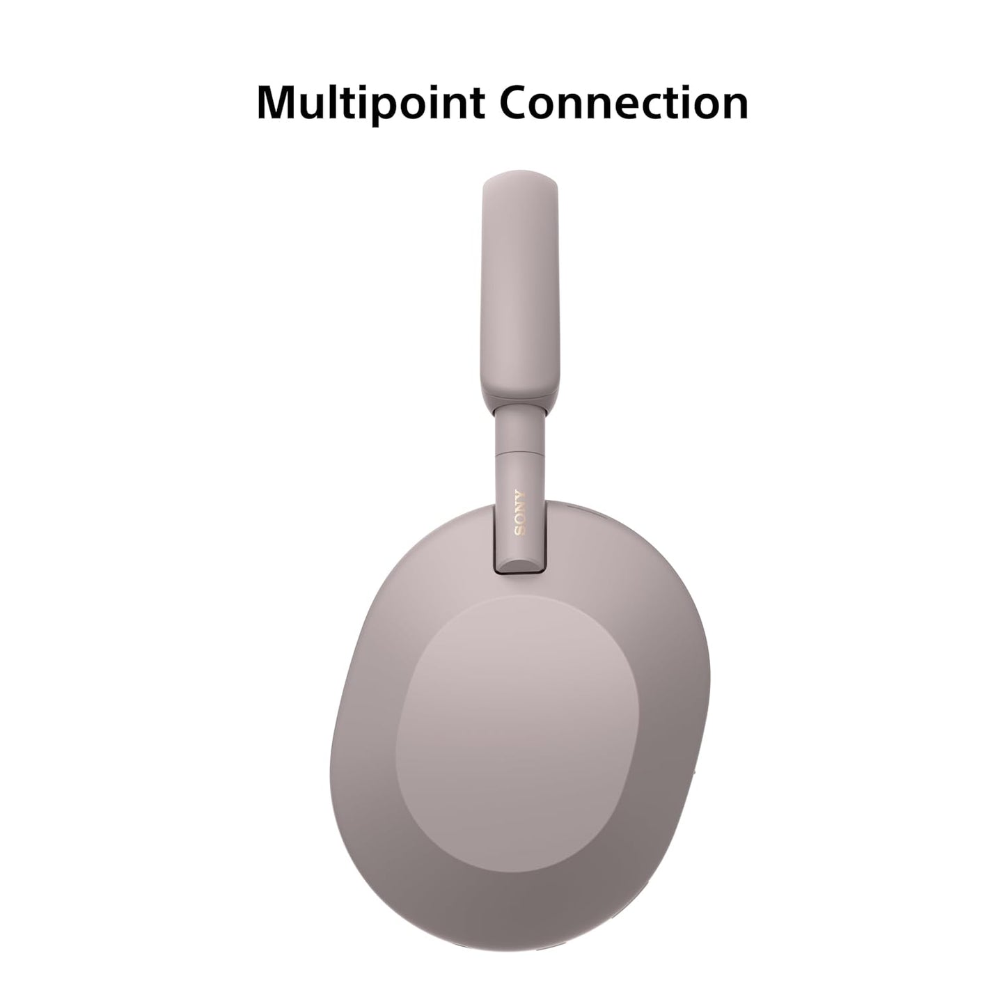 SO'NY  Best Active Noise Cancelling Wireless Bluetooth Over Ear Headphones with Mic for Clear