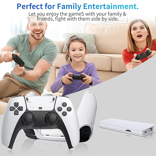 Retro Game Stick, Wireless Retro Game Console, Game Stick With Built-in 20000+ Classic Edition [M22]