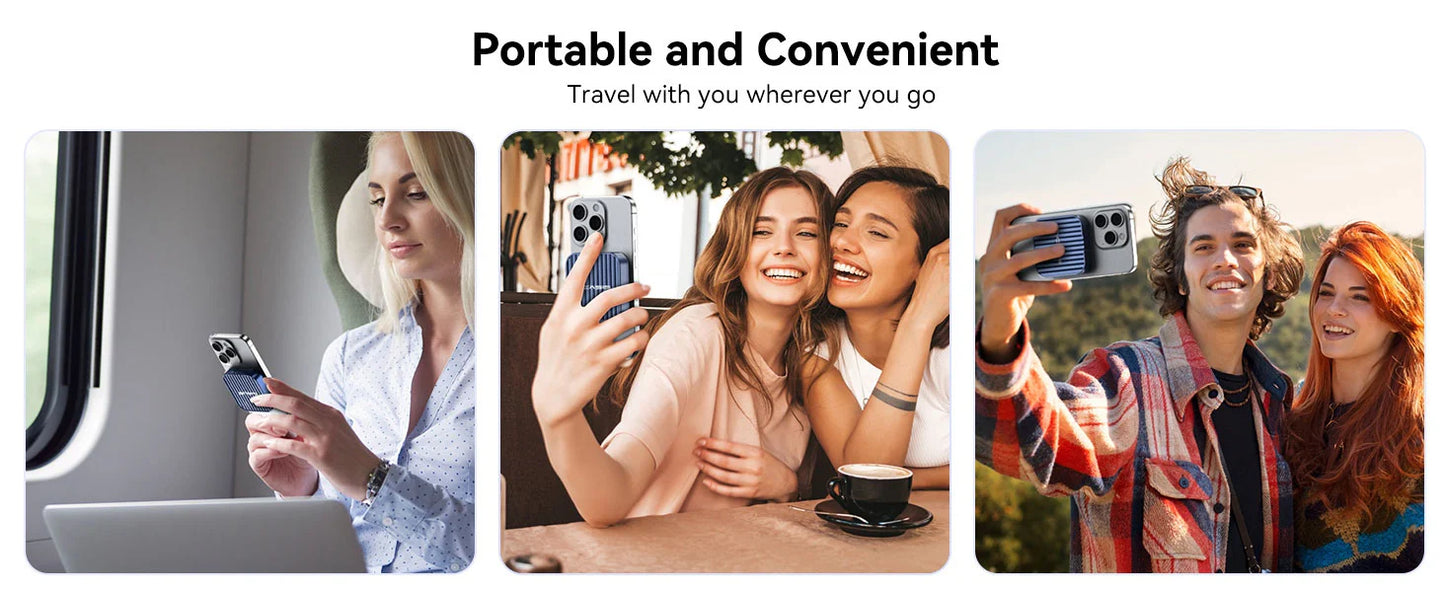 Acaxis USB Type C Magnetic SSD Enclosure SSD Compatible for All iPhone Models