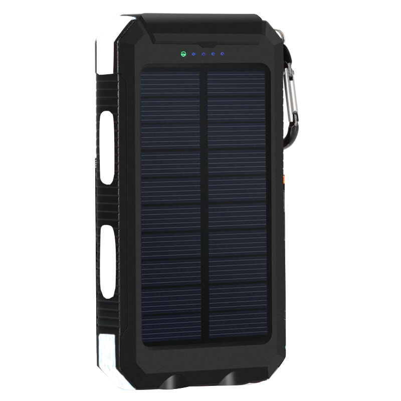 Solar Power Bank, High-Capacity 20,000mAh, USB C, Fast QC 3.0 Charging for iPhone, Android, Google Devices