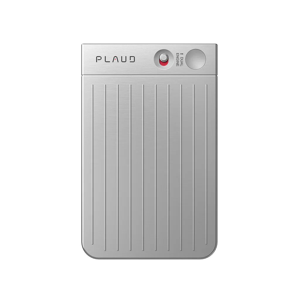 AI Voice Recorder NOTE Ploud , Voice Recorder w/Case, App Control, Audio Recorder with Transcribe & Summarize Empowered by Chat GPT