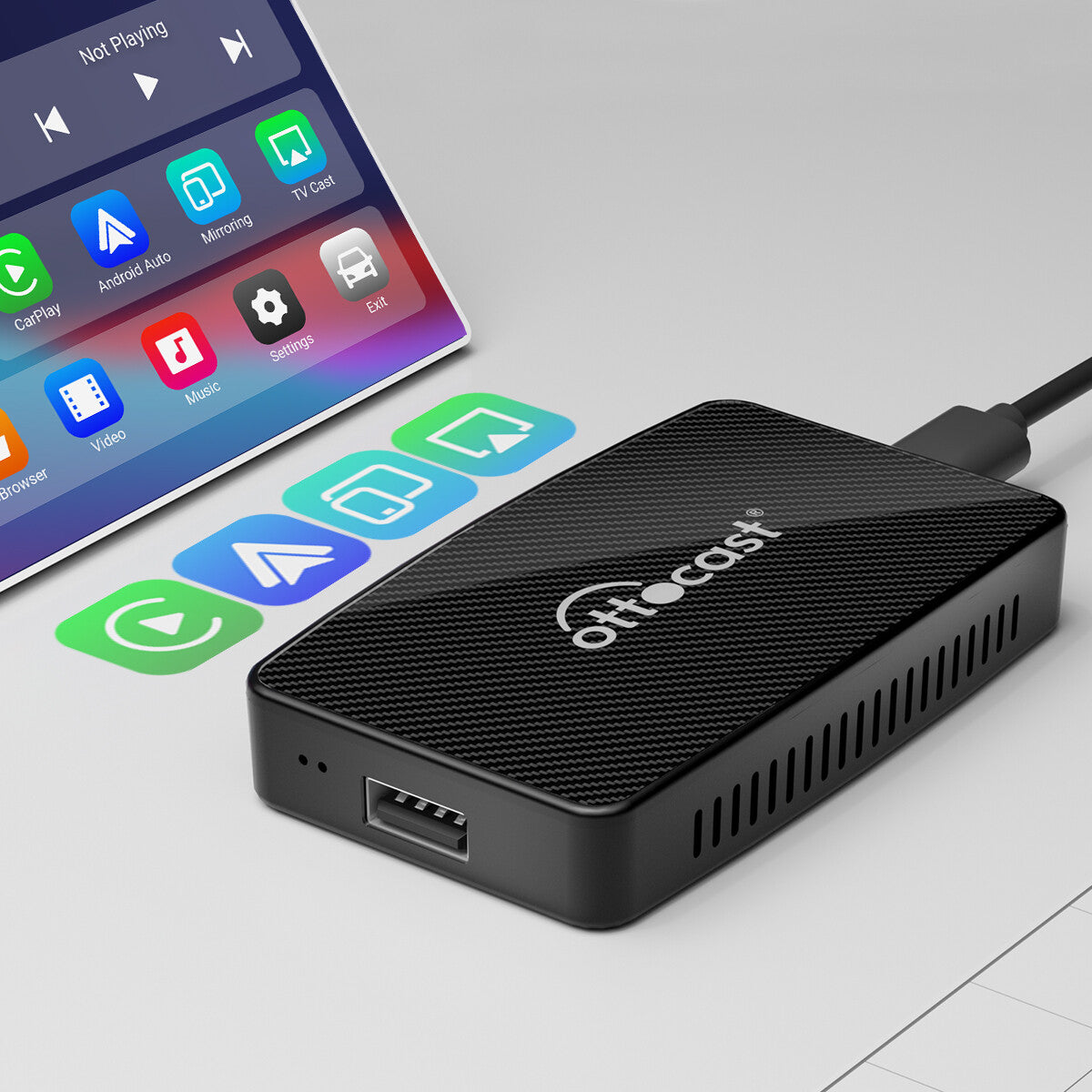 Carlinkit Tbox UHD Android 13 CarPlay AI Box with HD Output