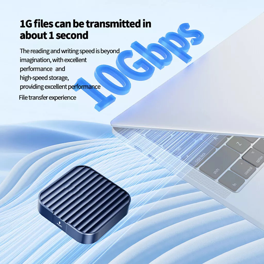 Acaxis USB Type C Magnetic SSD Enclosure SSD Compatible for All iPhone Models