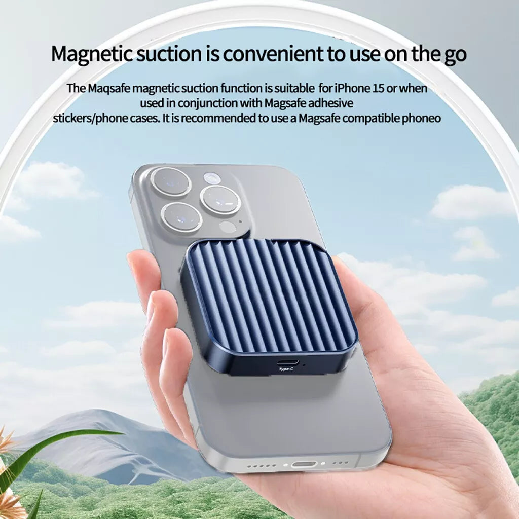 Acaxis USB Type C Magnetic SSD Enclosure SSD Compatible for All iPhone Models